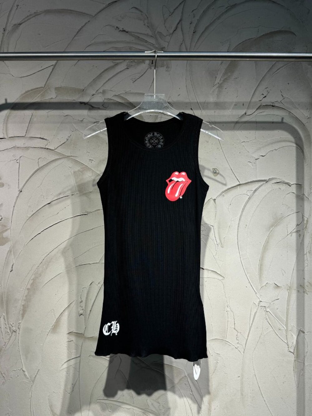 Chrome Hearts Black Vest Dress